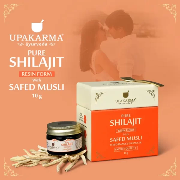 Pure Shilajit Resin Form With Safed Musli - Natural Strength & Stamina Booster