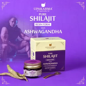 Pure Shilajit Resin Form With Ashwagandha - Natural Strength & Stamina Booster