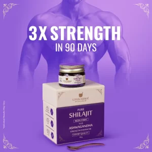 Pure Shilajit Resin Form With Ashwagandha 10g Pack 1 - Enhance Physical Strength