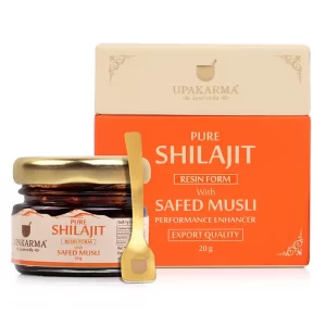 Pure Shilajit Resin Form With Safed Musli 20 Gram Pack Of 1