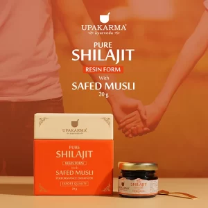 Pure Shilajit Resin Form With Safed Musli 20 Gram Pack Of 1