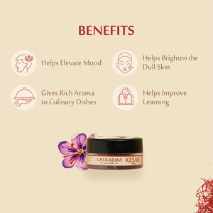 Upakarma Pure Kashmiri Kesar 0.5g - Nourish your Skin