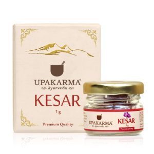 Upakarma Pure, Natural and Finest Grade A+ Kashmiri Kesar / Saffron 1g