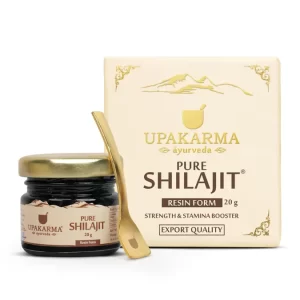 Upakarma Pure Shilajeet / Shilajit Resin 20g - Strength and Stamina Booster