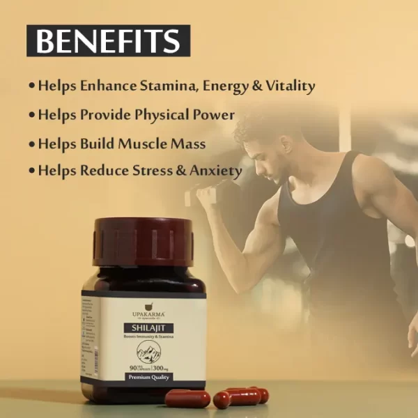 Combo Pack of Shilajit 90 Capsules & Safed Musli 90 Capsules - Helps to Boost Immunity & Strength