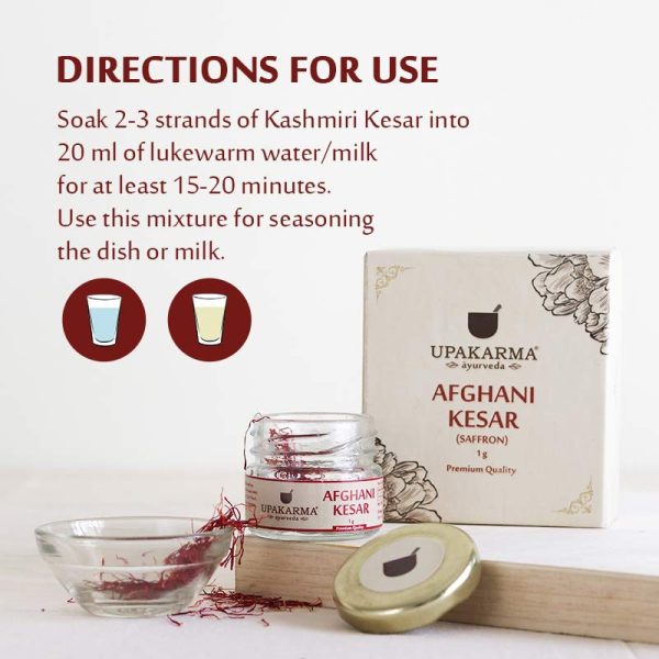 Combo Pack of Kashmiri Kesar 2g & Afghani Kesar 1g