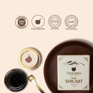 Combo Pack of Giloy Tulsi Juice 1L and Shilajit Resin 15g