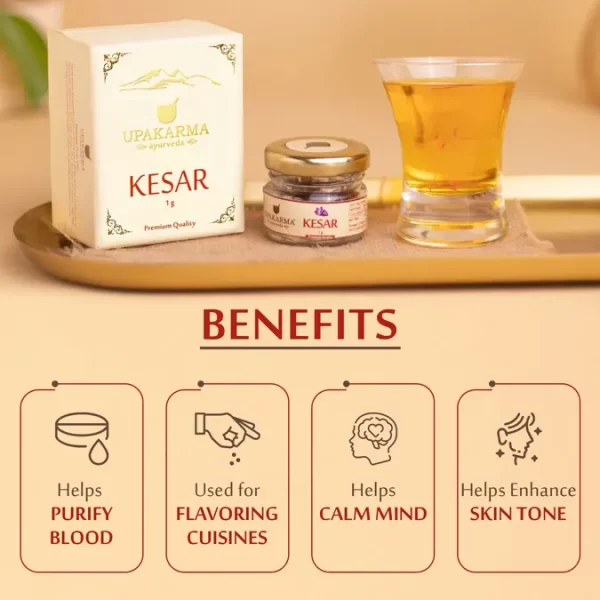 Combo Pack of Shilajit Resin 10g & Kesar 1g - Best Selling Combo